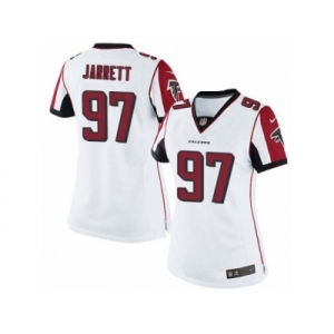 Women's Nike Atlanta Falcons #97 Grady Jarrett Limited White NFL Jersey