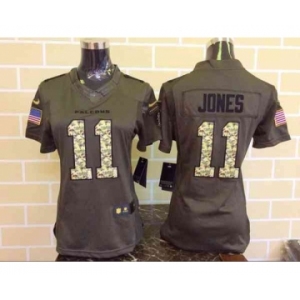 nike women nfl jerseys atlanta falcons #11 jones army green[nike Limited Salute To Service]