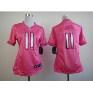 nike women nfl jerseys atlanta falcons #11 jones pink[nike love's]