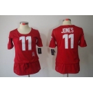 nike women nfl jerseys atlanta falcons #11 jones red[breast cancer awareness]