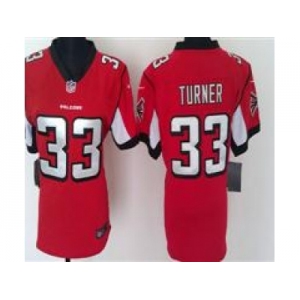 nike women nfl jerseys atlanta falcons #33 michael turner red[nike]