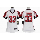 nike women nfl jerseys atlanta falcons #33 michael turner white[nike]