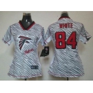 nike women nfl jerseys atlanta falcons #84 white [fem fan zebra]