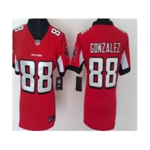 nike women nfl jerseys atlanta falcons #88 tony gonzalez red[nike]