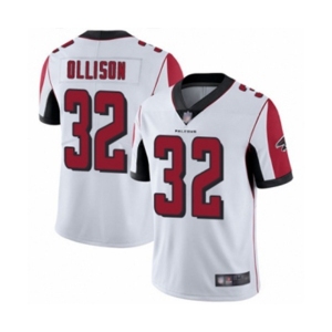 Youth Atlanta Falcons #32 Qadree Ollison White Vapor Untouchable Limited Player Football Jersey
