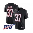 Youth Atlanta Falcons #37 Ricardo Allen Black Alternate Vapor Untouchable Limited Player 100th Season Football Jersey