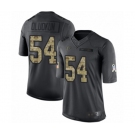 Youth Atlanta Falcons #54 Foye Oluokun Limited Black 2016 Salute to Service Football Jersey