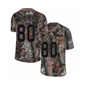 Youth Atlanta Falcons #80 Luke Stocker Limited Camo Rush Realtree Football Jersey