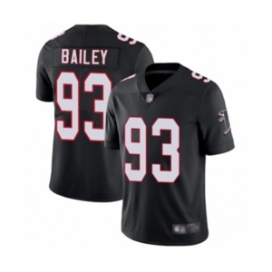 Youth Atlanta Falcons #93 Allen Bailey Black Alternate Vapor Untouchable Limited Player Football Jersey