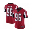 Youth Atlanta Falcons #96 Tyeler Davison Red Team Color Vapor Untouchable Limited Player Football Jersey