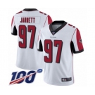 Youth Atlanta Falcons #97 Grady Jarrett White Vapor Untouchable Limited Player 100th Season Football Jersey