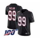 Youth Atlanta Falcons #99 Terrell McClain Black Alternate Vapor Untouchable Limited Player 100th Season Football Jersey