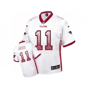 Youth Nike Atlanta Falcons #11 Julio Jones White Stitched NFL Elite Drift Fashion Jersey