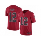 Youth Nike Atlanta Falcons #12 Mohamed Sanu Limited Red Rush NFL Jersey