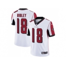 Youth Nike Atlanta Falcons #18 Calvin Ridley White Stitched NFL Vapor Untouchable Limited Jersey