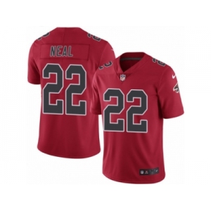 Youth Nike Atlanta Falcons #22 Keanu Neal Limited Red Rush NFL Jersey