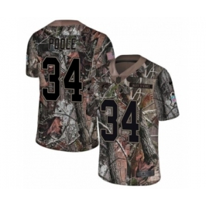 Youth Nike Atlanta Falcons #34 Brian Poole Limited Camo Rush Realtree NFL Jersey