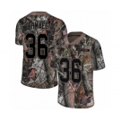 Youth Nike Atlanta Falcons #36 Kemal Ishmael Limited Camo Rush Realtree NFL Jersey