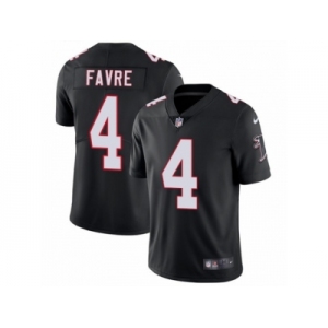 Youth Nike Atlanta Falcons #4 Brett Favre Limited Black Alternate NFL Jersey