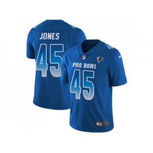 Youth Nike Atlanta Falcons #45 Deion Jones Royal Stitched NFL Limited NFC 2018 Pro Bowl Jersey