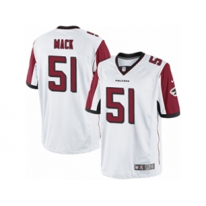 Youth Nike Atlanta Falcons #51 Alex Mack Limited White NFL Jersey