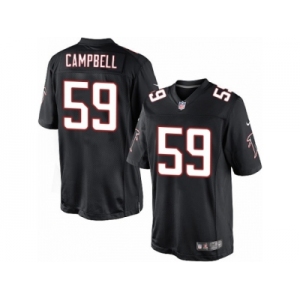 Youth Nike Atlanta Falcons #59 De'Vondre Campbell Limited Black Alternate NFL Jersey