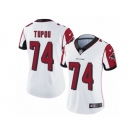 Youth Nike Atlanta Falcons #74 Tani Tupou White Vapor Untouchable Limited Player NFL Jersey