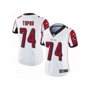 Youth Nike Atlanta Falcons #74 Tani Tupou White Vapor Untouchable Limited Player NFL Jersey