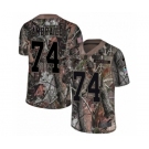 Youth Nike Atlanta Falcons #74 Ty Sambrailo Limited Camo Rush Realtree NFL Jersey