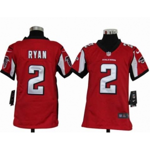 nike youth nfl jerseys atlanta falcons #2 matt ryan red[nike]