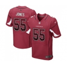 Men's Arizona Cardinals #55 Chandler Jones Elite Red Home Drift Fashion Football Jersey