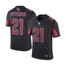 Men's Nike Arizona Cardinals #21 Patrick Peterson Elite Black Rush Vapor Untouchable NFL Jersey
