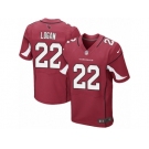 Men's Nike Arizona Cardinals #22 T. J. Logan Elite Red Team Color NFL Jersey
