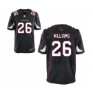 Men's Nike Arizona Cardinals #26 Brandon Williams Elite Black Alternate NFL Jersey