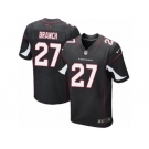 Men's Nike Arizona Cardinals #27 Tyvon Branch Elite Black Alternate NFL Jersey