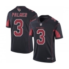 Men's Nike Arizona Cardinals #3 Carson Palmer Elite Black Rush Vapor Untouchable NFL Jersey