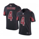 Men's Nike Arizona Cardinals #4 Phil Dawson Elite Black Rush Vapor Untouchable NFL Jersey
