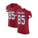 Men's Nike Arizona Cardinals #85 Gabe Holmes Red Team Color Vapor Untouchable Elite Player NFL Jersey