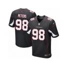 Men's Nike Arizona Cardinals #98 Corey Peters Elite Black Alternate NFL Jersey