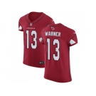 Nike Arizona Cardinals #13 Kurt Warner Red Team Color Men Stitched NFL Vapor Untouchable Elite Jersey