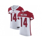 Nike Arizona Cardinals #14 J.J. Nelson White Men Stitched NFL Vapor Untouchable Elite Jersey