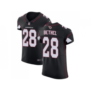 Nike Arizona Cardinals #28 Justin Bethel Black Alternate Men Stitched NFL Vapor Untouchable Elite Jersey