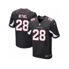 Nike Arizona Cardinals #28 Justin Bethel Black jerseys[Elite]