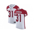 Nike Arizona Cardinals #31 David Johnson White Men Stitched NFL Vapor Untouchable Elite Jersey