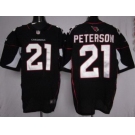 nike nfl jerseys arizona cardinals #21 peterson black[Elite]