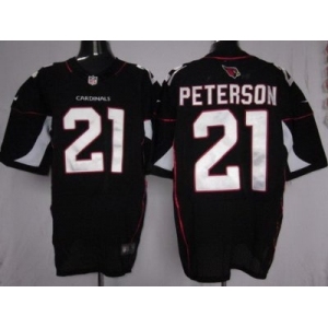 nike nfl jerseys arizona cardinals #21 peterson black[Elite]