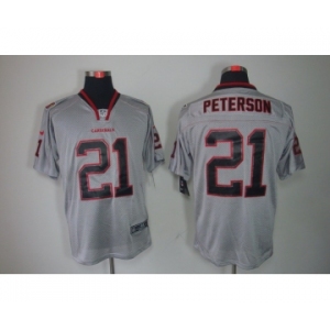nike nfl jerseys arizona cardinals #21 peterson grey[Elite lights out]