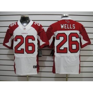 nike nfl jerseys arizona cardinals #26 wells white[Elite]