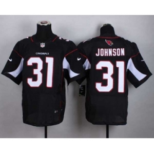 nike nfl jerseys arizona cardinals #31 johnson black[Elite][johnson]