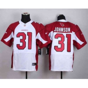 nike nfl jerseys arizona cardinals #31 johnson white[Elite][johnson]